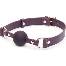 Paars Gags Fifty Shades of Grey Cherished Collection Leather Ball Gag