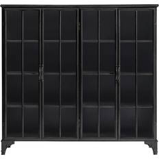 Iron Glass Cabinets Nordal Downtown Glass Cabinet 120x114cm 2pcs