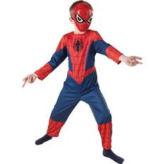 Spiderman ultimate Rubies Disfraz Ultimate Spiderman Classic Para Niño Original Talla 7-8 Años