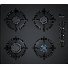 Siemens EO6B6PB10 Nero Da Incasso Gas 4 Fornello