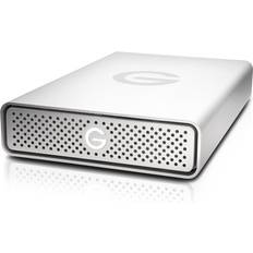 G-Technology 4TB G-DRIVE USB-C, ulkoinen 3.5" kiintolevy, USB 3.1, hopea