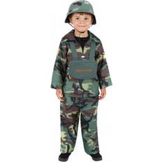 Smiffys Déguisement de camouflage de l'armée pour garçon 4-6 ans