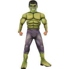 Hulk costume Maskerad Rubies Deluxe Muscle Chest Kids Hulk Costume