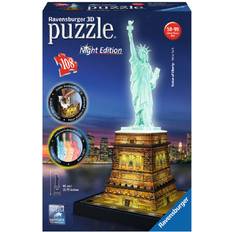 Rompecabezas familiar Rompecabezas 3D Ravensburger Puzzle 3D Night Edition 12596 (108 pcs) 216 Piezas