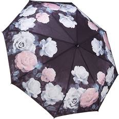 Galleria Auto Folding Umbrella Vintage Roses