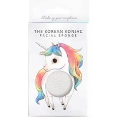 Ej djurtestade Konjaksvampar The Konjac Sponge Co. Standing Unicorn Sponge & Hook