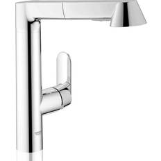 Grohe Stainless Steel Basin Taps Grohe K7 32176DC0 Chrome