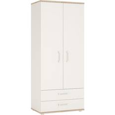 Furniture To Go 4Kids 2 Door 2 Drawer Wardrobe with Handles