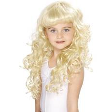 Königlich Langhaarperücken Smiffys Girl's Princess Wig Blonde