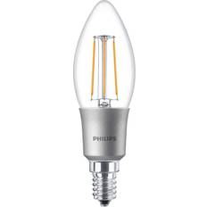 E14 2700k Philips Lampadina Oliva Led 5W attacco E14 2700K PHILEDCAN40E14D