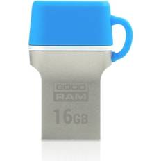 GOODRAM 16GB USB 3.0 unidad flash USB USB Type-A USB Type-C 3.0 (3.1 Gen 1) Azul