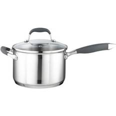 Silicon Other Sauce Pans Lakeland Stainless Steel with lid 3.7 L 20 cm