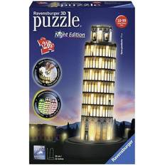 Familienpuzzle 3D-Puzzles Ravensburger Leaning Tower of Pisa Night Edition