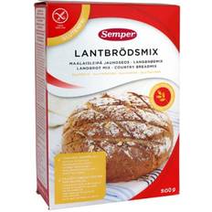 Semper Bagning Semper Landbreadmix 500g 500g