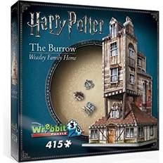 Familie 3D-puslespill Wrebbit Harry Potter the Burrow Weasley Family Home