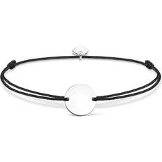 Thomas Sabo Little Secret Disc Bracelet - Silver/Black