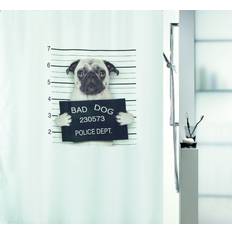 Spirella Rideau De Douche Polyester Bad Dog 180 x 200 cm