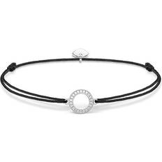 Thomas Sabo Little Secret Circle Bracelet - Silver/Black/White