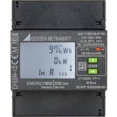 Power Consumption Meters Gossen Metrawatt Energymid EM2389