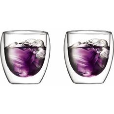 Congélateur Sécurisé Verres Bodum Pavina Verre 25cl 2pcs