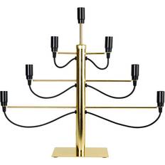 Jouluvalot Star Trading Milan Black Kynttiläsilta 60cm