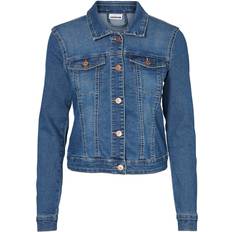 Femme - Veste en jean Vestes Noisy May Debra Medium Blue Denim Jeans - Bleu