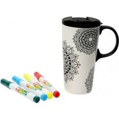 Oven Safe Travel Mugs Dexam Just Add Colour Ceramic Travel Mug 47.3cl