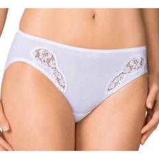 Calida Slip En Coton Feminin Sense - Blanc