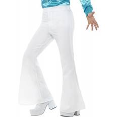 Smiffys Flared Trousers Mens White