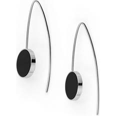 Skagen Örhängen Skagen Ellen Earrings - Silver/Onyx