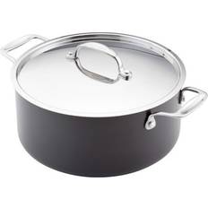 Teflon Other Pots Stellar 6000 with lid 5 L 24 cm