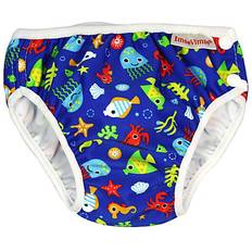 Babies Swim Diapers ImseVimse Swim Diaper - Blue Sea Life