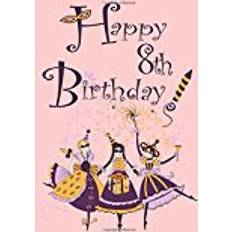 Gifts for her birthday Happy 8th Birthday: Birthday Gifts For Her, Birthday Journal Notebook For 8 Year Old For Journaling & Doodling, 7 x 10, (Birthday Keepsake Book)