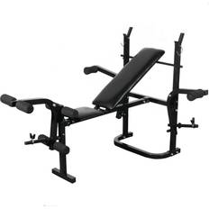 vidaXL Banc de musculation Noir 90138