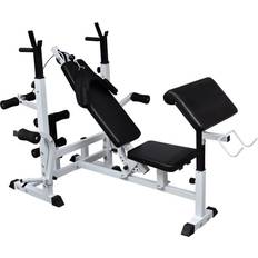 Bancos de Ejercicios y Soportes vidaXL Multi Exercise Bench