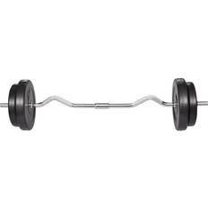 Juegos de barras vidaXL Curl Bar With Weights 30 kg