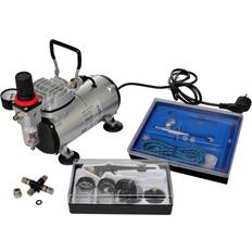 Compressor vidaXL Airbrush Compressor Set With Two Pistols