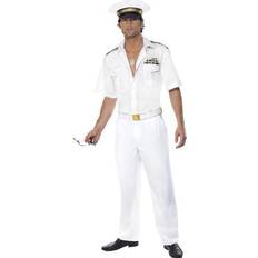 Smiffys Top Gun Kapten kostym Maskeraddräkt