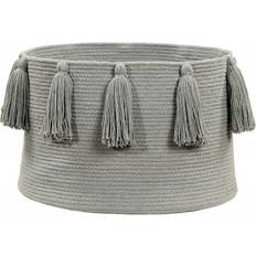 Green Storage Baskets Lorena Canals Tassels