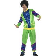 Smiffys 80s Men's Tracksuit Costume 1908s Costumes