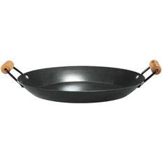 Gusseisen-Kochfeld Paellapfannen Hot Wok - 30 cm