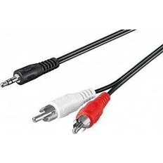 Goobay 2RCA-3.5mm 1m