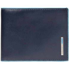 Blue Square Wallet 13cm - Blue