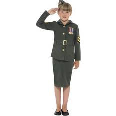 Smiffys WW2 Army Girl Costume