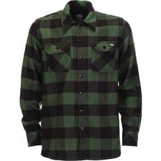 Flanellhemden - XXS Dickies Sacramento Shirt - Pine Green