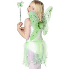 Vinger Tilbehør Kostumer Smiffys Green Butterfly Wings