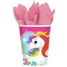 Blue Paper Cups Amscan Unicorn Cup