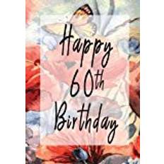 Gifts for her birthday Happy 60th Birthday: Birthday Gifts For Her, Birthday Journal Notebook For 60 Year Old For Journaling & Doodling, 7 x 10, (Birthday Keepsake Book)