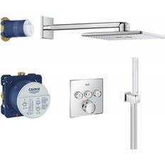 Inbyggnad Takduschset Grohe Grohtherm SmartControl (34706000) Krom