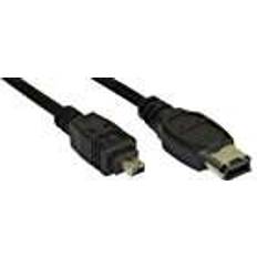 Firewire-kaapeli Kaapelit InLine FireWire 400 6-Pin-4-Pin